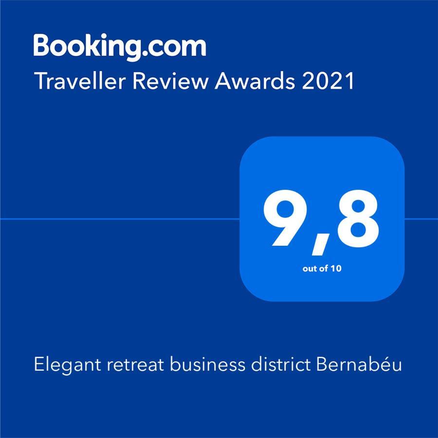 Elegant Retreat Business District Bernabeu Leilighet Madrid Eksteriør bilde